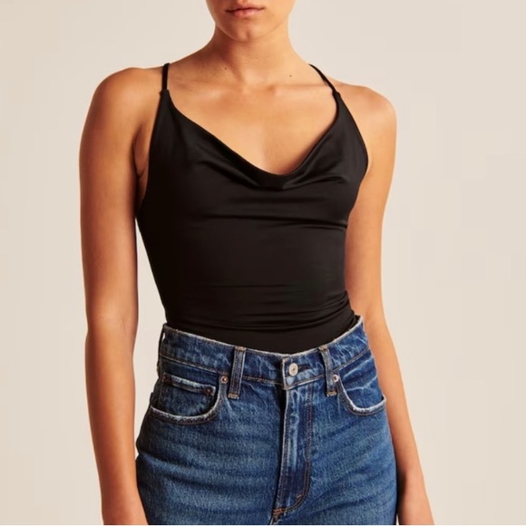 Abercrombie & Fitch Tops - Abercrombie cowl neck bodysuit